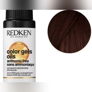 New! Redken Color Gels Oils 4BC permanent hair color ammonia-free 2oz